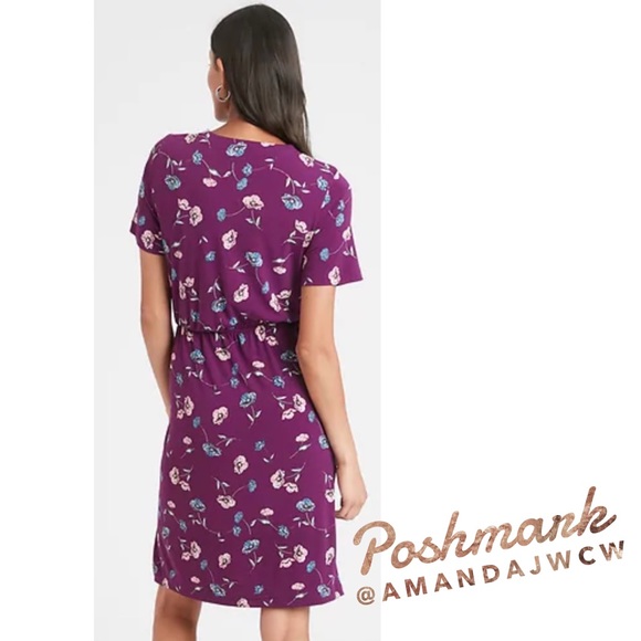 Banana Republic Pleated Wrap Dress - NWT! - Picture 11 of 11